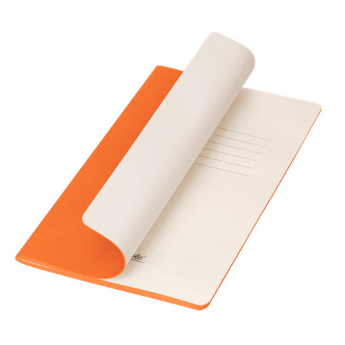 Блокнот Корса слим (Corsa slim), оранжевый