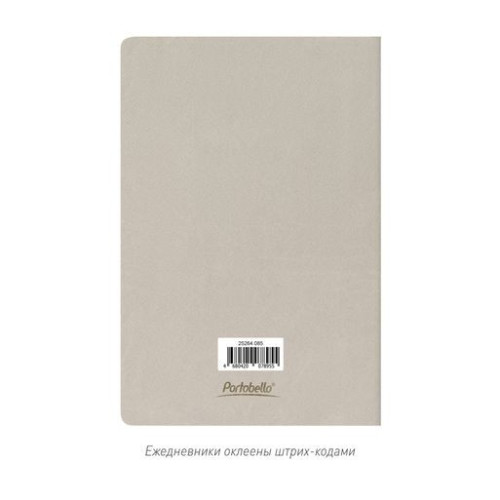 Блокнот Корса слим (Corsa slim), светло-серый