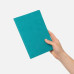 Блокнот Корса слим (Corsa slim), бирюзовый Блокнот Корса слим (Corsa slim), бирюзовый
