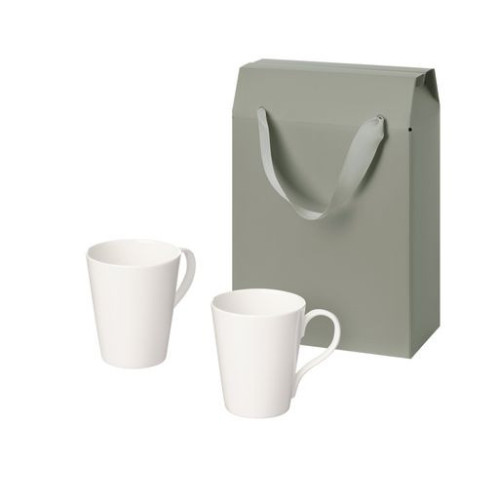 Подарочный набор Веста (Vesta) в коробке-пакете (две фарфоровых кружки)