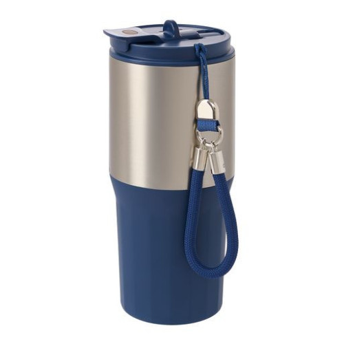 Термокружка вакуумная Авеню (Avenue), синяя