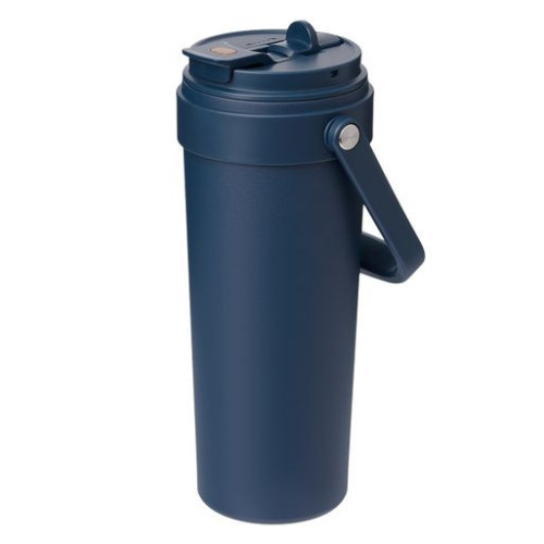 Термокружка вакуумная Соло (Solo), синяя Термокружка вакуумная Соло (Solo), синяя