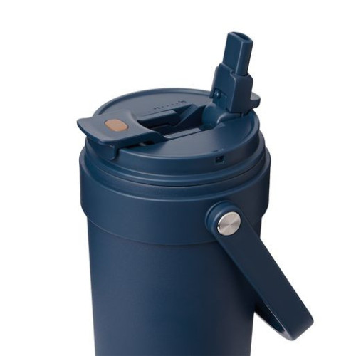 Термокружка вакуумная Соло (Solo), синяя Термокружка вакуумная Соло (Solo), синяя