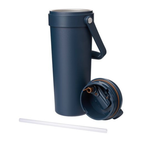 Термокружка вакуумная Соло (Solo), синяя Термокружка вакуумная Соло (Solo), синяя