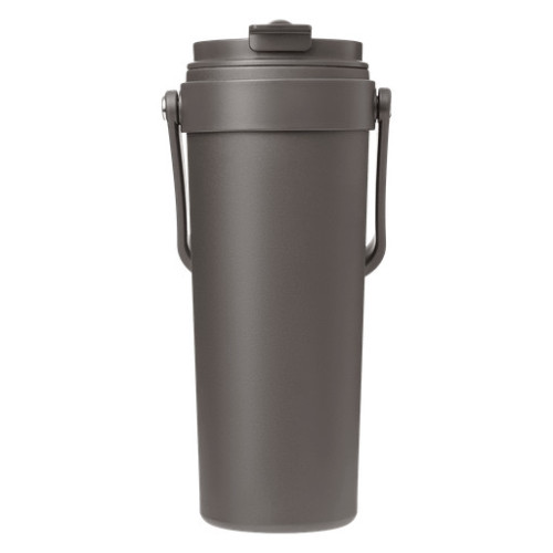 Термокружка вакуумная Соло (Solo), серая