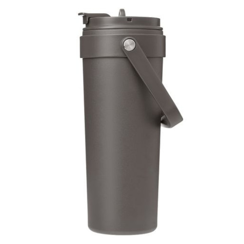 Термокружка вакуумная Соло (Solo), серая