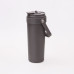 Термокружка вакуумная Соло (Solo), серая