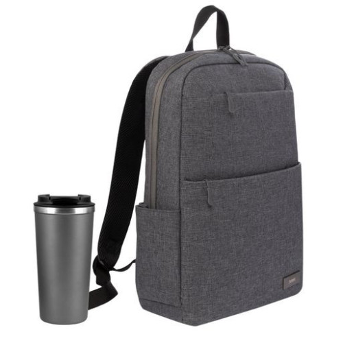 Подарочный набор Палермо (Palermo), Форст (Forst), серый (рюкзак, термокружка)