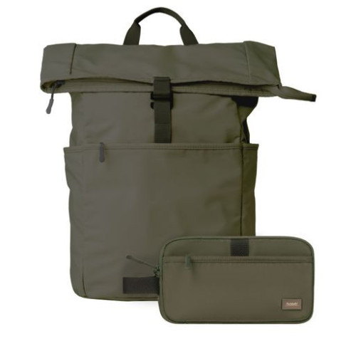 Подарочный набор Бостон (Boston) + дорожная косметичка, зеленый