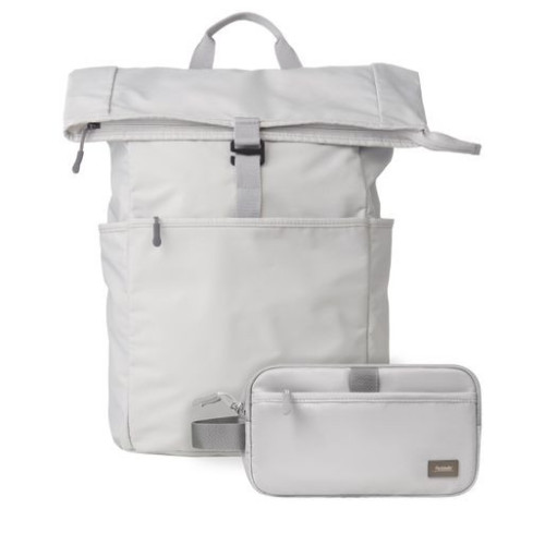 Подарочный набор Бостон (Boston) + дорожная косметичка, серый