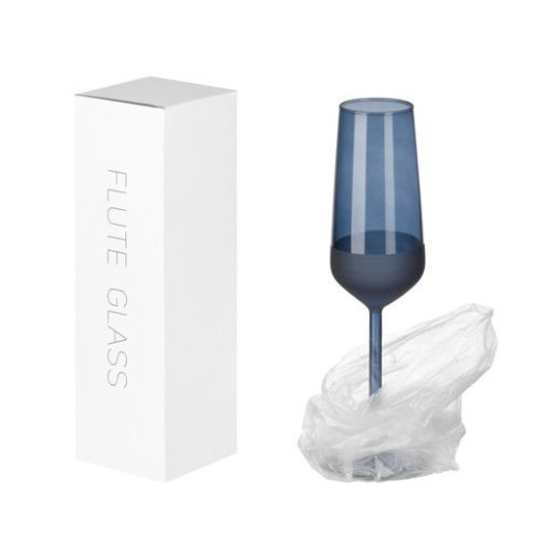 Подарочный набор 2 бокала для шампанского Сапфир (Sapphire) в большом подарочном пакете