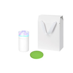 Подарочный набор Кристалл, Аурис (Crystal, Auris), салатовый (увлажнитель воздуха, зарядное устройство)