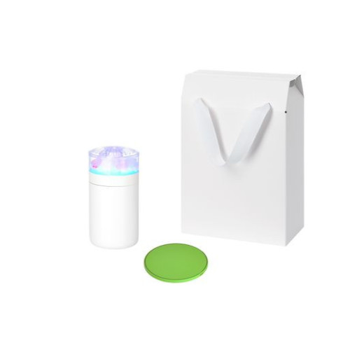 Подарочный набор Кристалл, Аурис (Crystal, Auris), салатовый (увлажнитель воздуха, зарядное устройство)