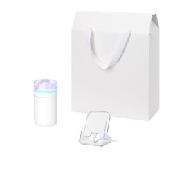 Подарочный набор Кристалл, Глосс НЕО (Crystal, Gloss NEO), белый (увлажнитель воздуха, зарядное устройство)