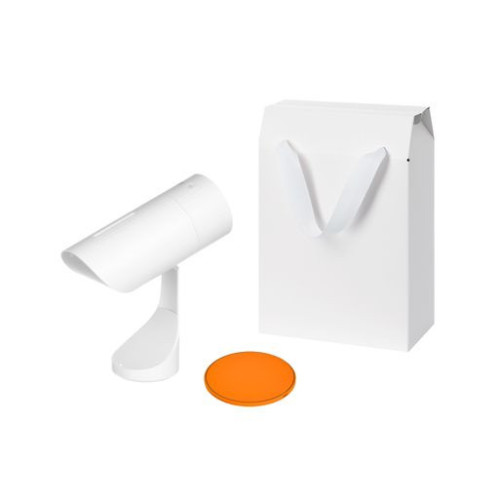 Подарочный набор Призма, Аурис (Prisma, Auris), оранжевый (увлажнитель воздуха, зарядное устройство)