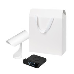 Подарочный набор Призма, Ригель (Prisma, Rigel), черный (увлажнитель воздуха, зарядное устройство)