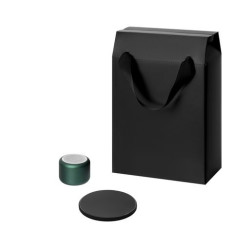 Подарочный набор Пэшн, Аурис (Passion, Auris), зеленый (колонка, зарядное устройство)