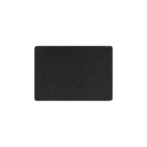Кардхолдер Твид (Tweed) со скошенным карманом, черный