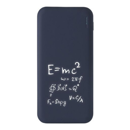 Внешний аккумулятор с подсветкой Люче (Luce) 10000 mAh, синий