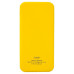 Внешний аккумулятор с подсветкой Люче (Luce) Lemoni 10000 mAh, желтый