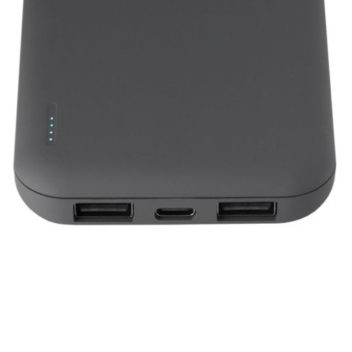 Внешний аккумулятор с подсветкой Люче (Luce) 10000 mAh, серый