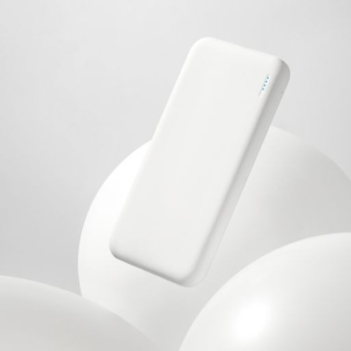 Внешний аккумулятор с подсветкой Люче (Luce) 10000 mAh, белый Внешний аккумулятор с подсветкой Люче (Luce) 10000 mAh, белый