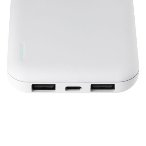 Внешний аккумулятор с подсветкой Люче (Luce) 10000 mAh, белый