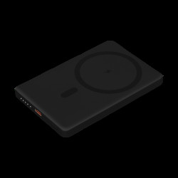 Внешний аккумулятор Атлантис (Atlantis) PD 5000mAh с функцией беспроводной зарядки 15W, черный