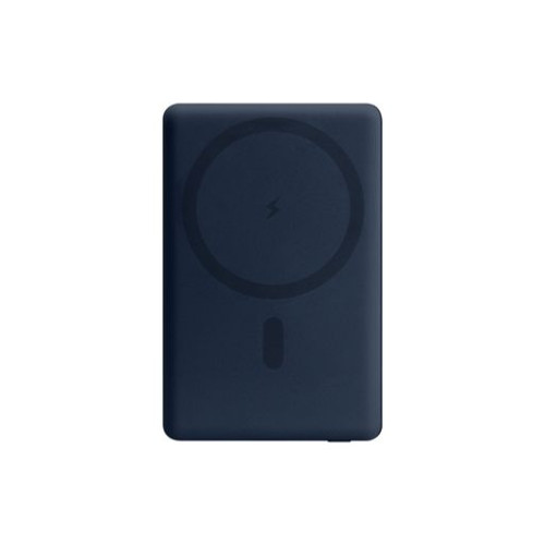 Внешний аккумулятор Атлантис (Atlantis) PD 5000mAh с функцией беспроводной зарядки 15W, синий