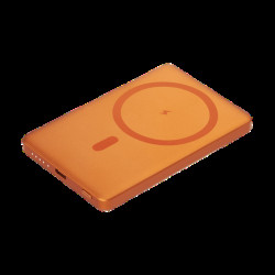 Внешний аккумулятор Атлантис (Atlantis) PD 5000mAh с функцией беспроводной зарядки 15W, оранжевый