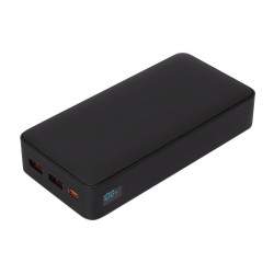 Внешний аккумулятор с подсветкой Анкор Плюс PD (Ancor PD Plus) 20000 mAh, черный