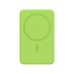 Внешний аккумулятор Ларго PD (Largo PD) 5000mAh с функцией беспроводной зарядки 15W, салатовый