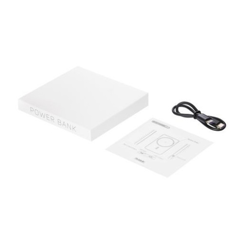 Внешний аккумулятор Ларго PD (Largo PD) 5000mAh с функцией беспроводной зарядки 15W, красный