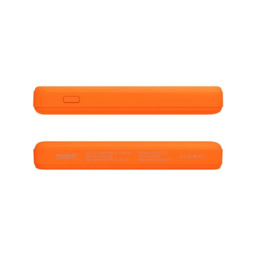 Внешний аккумулятор Ларго PD (Largo PD) 5000mAh с функцией беспроводной зарядки 15W, оранжевый