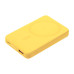 Внешний аккумулятор Ларго PD (Largo PD) 5000mAh с функцией беспроводной зарядки 15W, желтый
