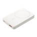 Внешний аккумулятор Ларго PD (Largo PD) 5000mAh с функцией беспроводной зарядки 15W, белый