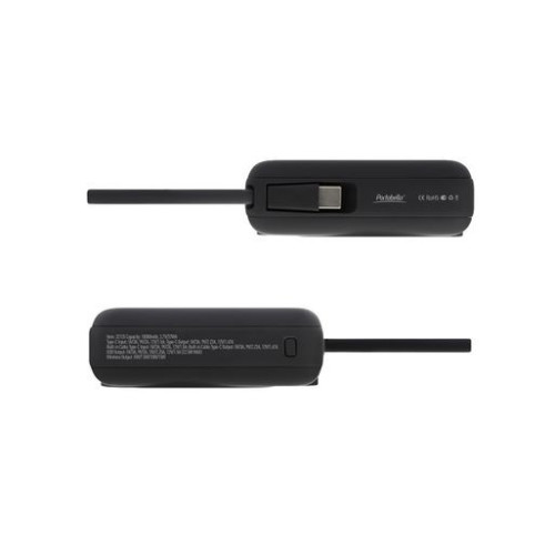 Внешний аккумулятор с подсветкой Риттер PD (Ritter PD) 10000mAh с функцией беспроводной зарядки 15W, черный