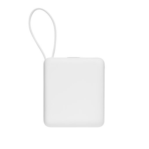 Внешний аккумулятор с подсветкой Риттер PD (Ritter PD) 10000mAh с функцией беспроводной зарядки 15W, белый