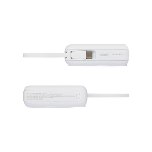 Внешний аккумулятор с подсветкой Риттер PD (Ritter PD) 10000mAh с функцией беспроводной зарядки 15W, белый