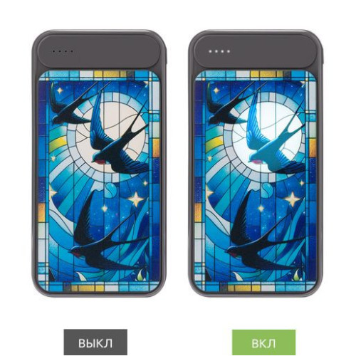 Внешний аккумулятор Старлайт Плюс НЕО (Starlight Plus NEO) 10000 mAh, серый Внешний аккумулятор Старлайт Плюс НЕО (Starlight Plus NEO) 10000 mAh, серый