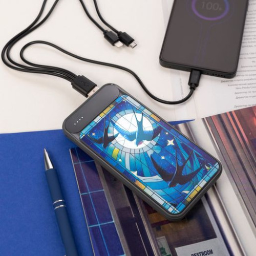 Внешний аккумулятор Старлайт Плюс НЕО (Starlight Plus NEO) 10000 mAh, серый Внешний аккумулятор Старлайт Плюс НЕО (Starlight Plus NEO) 10000 mAh, серый