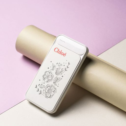 Внешний аккумулятор с подсветкой Старлайт Плюс PB (Starlight Plus PB) 10000 mAh, белый