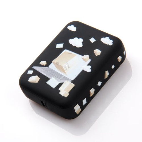 Внешний аккумулятор с функцией быстрой зарядки Формула (Formula) 10000 mAh, черный