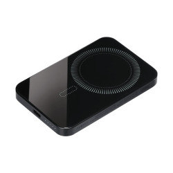 Внешний аккумулятор Артекс PD (Artex PD) 5000mAh с функцией беспроводной зарядки 15W, черный