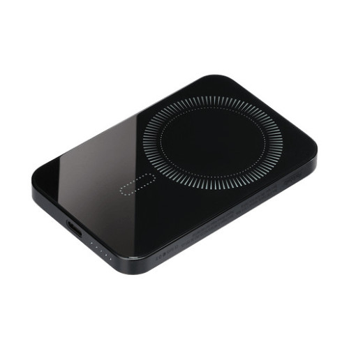 Внешний аккумулятор Артекс PD (Artex PD) 5000mAh с функцией беспроводной зарядки 15W, черный