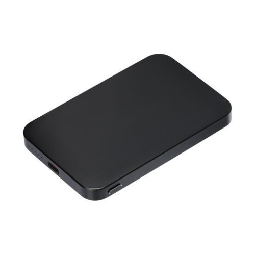 Внешний аккумулятор Артекс PD (Artex PD) 5000mAh с функцией беспроводной зарядки 15W, черный