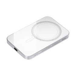 Внешний аккумулятор Артекс PD (Artex PD) 5000mAh с функцией беспроводной зарядки 15W, серебряный