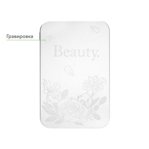 Внешний аккумулятор Артекс PD (Artex PD) 5000mAh с функцией беспроводной зарядки 15W, серебряный