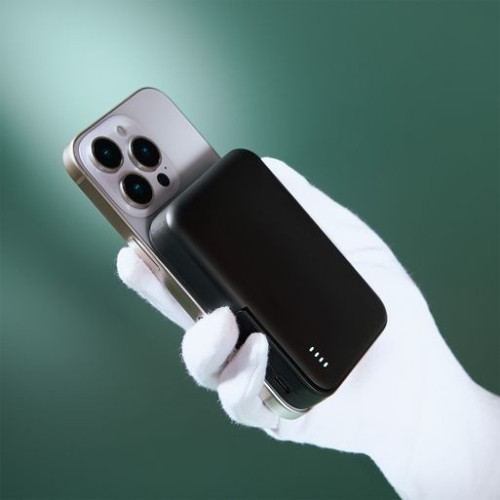 Внешний аккумулятор Юнион PD (Union PD) 10000mAh с функцией беспроводной зарядки 15W, черный