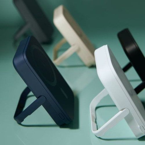 Внешний аккумулятор Юнион PD (Union PD) 10000mAh с функцией беспроводной зарядки 15W, синий